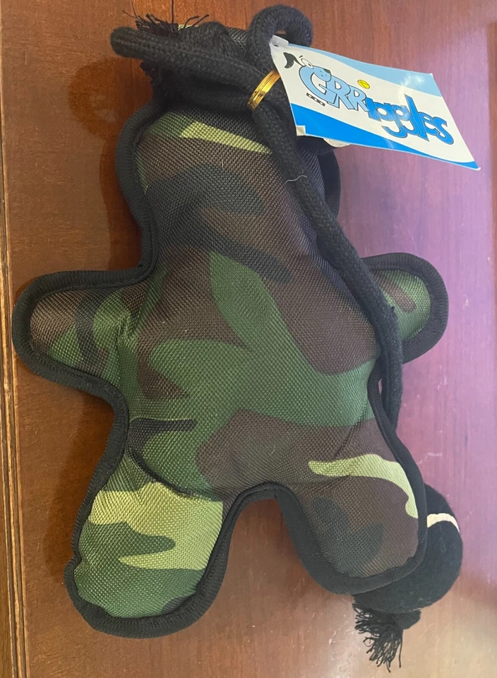 Grriggles Ruff Tuff Hombre Perro Juguete Canino Cachorro RESISTENTE Masticador No Agresivo 9" Foto 1 de 2