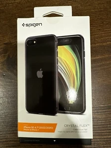 Spigen Crystal Flex Series Case for iPhone SE (3rd Gen/2nd Gen)/ 8 / 7 - Clear - Picture 1 of 5