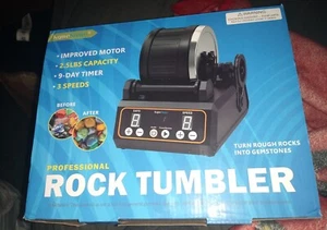 Advanced Professional Rock Tumbler Kit - with Digital, Stone polishing machine.. - Picture 1 of 6