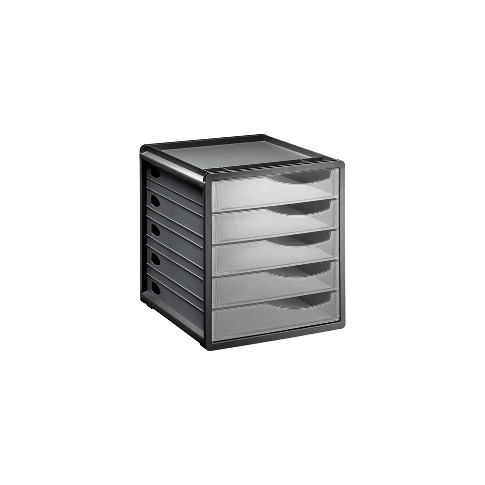 Rotho Schubladenbox 5 Schubladen Briefablage Dokumentenablage Ablagebox Büro