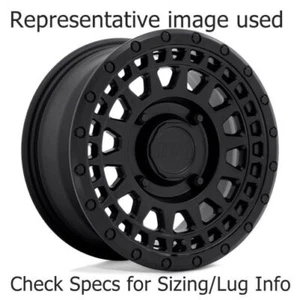 Black Rhino 1570PKR514110M82 Wheel Rim Parker UTV Matte Black 15x7 Size NEW - Picture 1 of 3