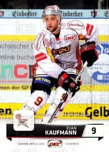 2011-12 German DEL #44 Evan Kaufmann