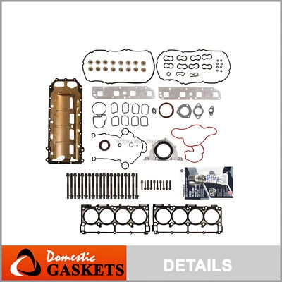 Juego completo de tornillos de junta para Chrysler Dodge Charger Jeep 05-08 5,7 L HEMI OHV Foto 1 de 4
