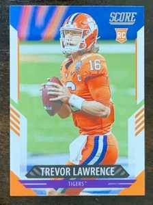 2021 Panini Score Football Trevor Lawrence Rookie Card RC #301 - Picture 1 of 2