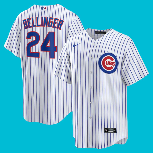 Women’s Chicago Cubs Kyle Schwarber White 2020 Home Replica Jersey
