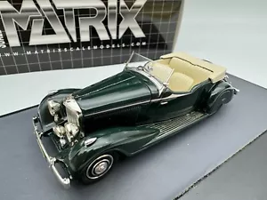 Matrix 1/43 Bentley 4.25 Litre Vanden Plas Tourer Green #19 - Picture 1 of 7