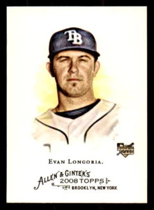 2008 Topps Allen and Ginter #177 Evan Longoria Rookie (ref 29277) - Picture 1 of 1