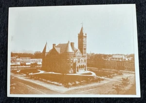 Green County Courthouse c1898 ~ Monroe Wisconsin WI Swiss Cheese Days Postcard - Picture 1 of 2