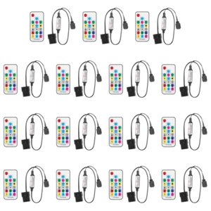 5V 2.4G 17 Keys RGB LED Strip Light Remote Control for PC Case (3 Pin to 4 Pin) - Picture 1 of 11