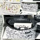 Double Layer Stationery Bag Large Capacity Pencil Case Pen Bag  Students