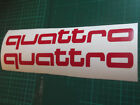 QUATTRO PANEL  Sticker Decal x 2.   Choice of 19 colours