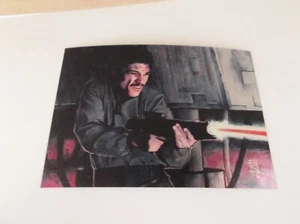 Topps Star Wars Finest 1996 "LANDO CALRISSIAN" #9 Chrome Trading Card - Picture 1 of 2