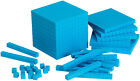 Learning Resources Base Ten Starter Set Plastic Blue LER 6356 Ages 6 to 11