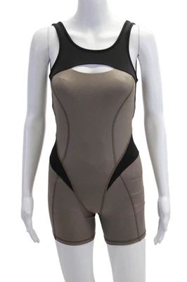 Mono Michi para mujer beige bloques de colores sin mangas cuello redondo talla XS Foto 1 de 4