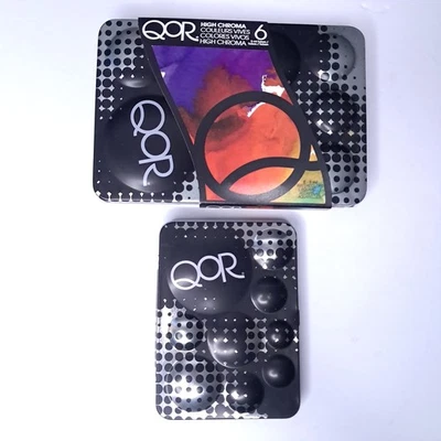 Juegos de acuarela QoR 6 tubos High Chroma Plus mini media sartén acuarela Foto 1 de 4