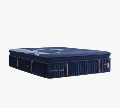 Stearns & Foster Reserve Soft Pillowtop QUEEN Mattress w/Rize Clarity II Base - Image 1 of 4