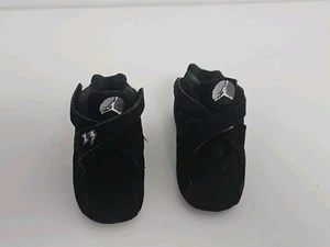 Jordan Retro 8 Playoff Kleinkind Baby Turnschuhe schwarz weiß Größe 2C 2015 - Bild 1 von 9