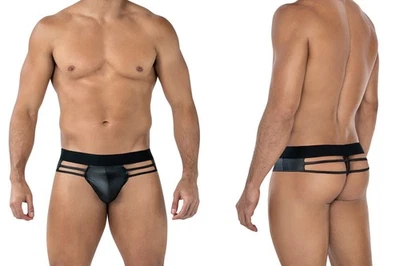 CUT4MEN STRING RIEMEN SCHWARZ slip gothic shorts tanga clubwear