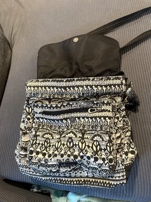 Sakroots Mujer Bandolera Cartera Mochila Eslinga Mensajero Correa Ajustable Foto 1 de 4