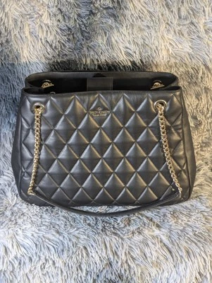 Bolso de Mano Kate Spade Carey Cuero Acolchado *Nuevo Foto 1 de 4