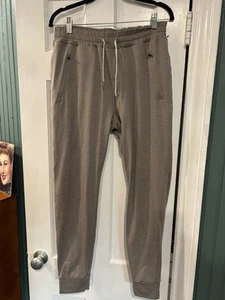 Vuori Pants Mens L Sunday Performance Jogger Tobacco Heather - Picture 1 of 8