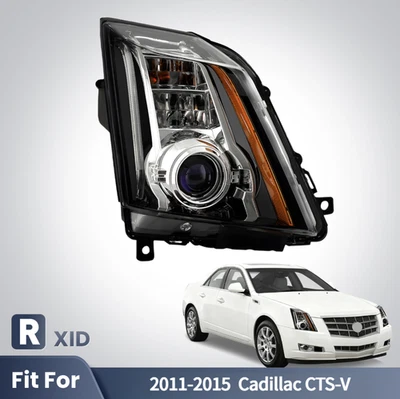 HID/Xenon Headlight For 2011-2015 Cadillac CTS-V Projector Right Passenger Side - Image 1 of 3