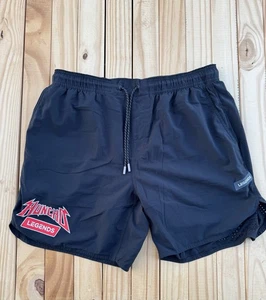 Legends Luka Shorts Herren XL schwarz gefüttert Kordelzüge Laufen Training Training - Bild 1 von 12