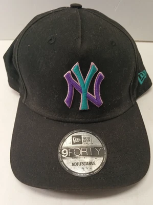 Logotipo New Era MLB New York 9Forty ajustable cian/púrpura talla única para todos Foto 1 de 4