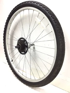 Ruota in lega posteriore 26" bicicletta QR 7 velocità ruota libera 1,95" pneumatico mountain bike #Y2 - Foto 1 di 4