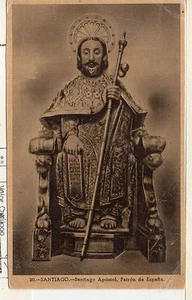 Postal Antigua de Santiago Apostol Patron de España (DC-193) - Picture 1 of 1
