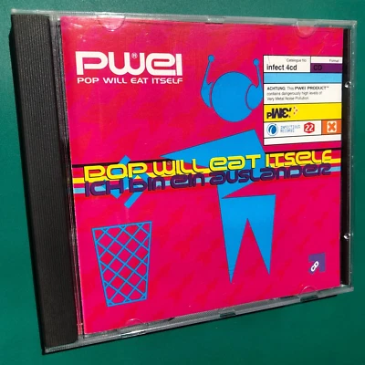 Pop Will Eat Itself ICH BIN EIN AUSLANDER CD Single Fun-Da-Mental Mixes PWEI VG+ - Image 1 of 4