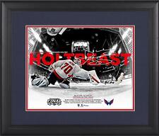 Braden Holtby Capitals Framed 11x14 2018 SC Final G2 Save Photo