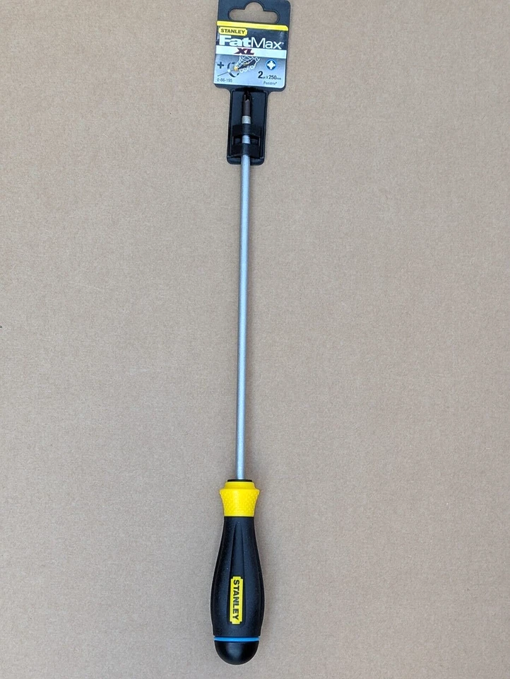 STANLEY FATMAX XL SCREWDRIVER PZ2 X 365MM 0-66-195 - Image 1 of 1