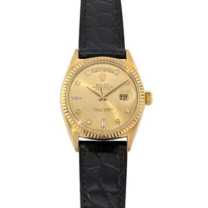 Rolex 1803 Day-Date 36 Champagne Diamond Dial 36mm 1963 - Picture 1 of 9