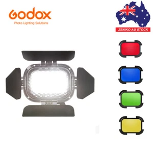 Godox BD-07 Barn Door Honeycomb Grid Color Filter F AD200 AD200Pro Strobe Flash - Picture 1 of 11