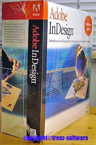neu: Adobe Indesign 1.0 Macintosh deutsch - orginalversiegelte Box - incl. MwSt - Bild 1 von 1
