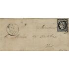 Crs timbre de France N3 oblitr sur lettre 1 janvier 1849, TB. RR