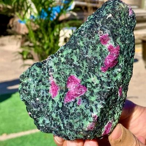 1.64LB Natural green Ruby zoisite (anylite) crystal sample Healing - Picture 1 of 24