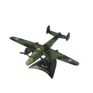North American B-25J Mitchell Bomber Diecast Aircraft Replica with Stand Maisto - Picture 1 of 10