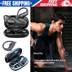 Open Ear Ohrhörer Wireless Bluetooth 5.3 ENC Noise Cancelling für Autofahren/Fitnessstudio HEISS - Bild 1 von 14