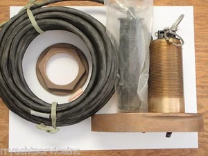 TRANSDUCTOR TRIDUCTOR AIRMAR RAYTHEON 30-579 200KHZ 08-0392 7 PINES RC27 BRONCE - Imagen 1 de 3
