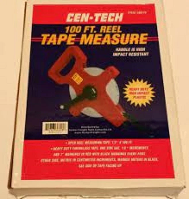 100 Ft. X 1/2 In. Open Reel Measuring Tape (USA SELLER) SALE !!!!!!!!!! - Image 1 of 1