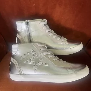 Skechers x Mark Nason Silver Ladies Size 8 New-No Box - Picture 1 of 14