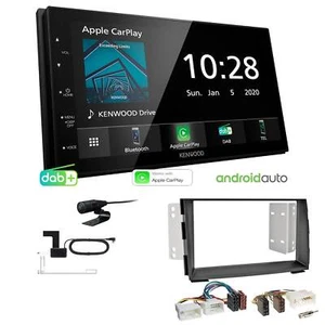 Kenwood Autoradio Apple CarPlay Android Auto DAB+ für KIA Venga ab 2009 schwarz - Bild 1 von 6