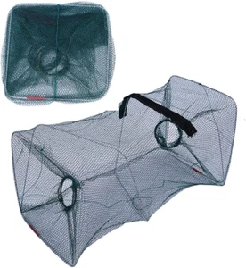 Bait Traps Fishing Nets, Foldable Casting Bait Traps Cage Baits Cast Mesh Trap f - Picture 1 of 4