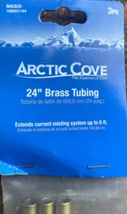 NEW Arctic Cove 24 in. Brass TUBING (3 Pack) - MAC620 - Picture 1 of 2