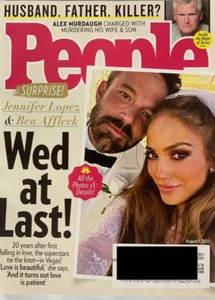 PEOPLE MAGAZINE Aug 1 2022 BEN AFFLECK JENNIFER LOPEZ JLO VEGAS WEDDING PICS NEW - Picture 1 of 1