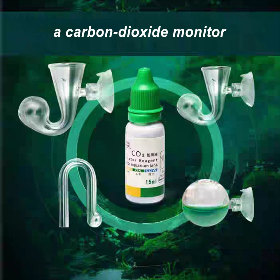 Aquatics Co2 Drop Checker Solution комплект для тестирования аквариума CO2 Aquatic Co2 Checker - Изображение 1 из 4