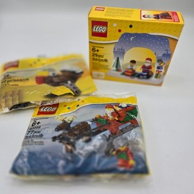 Lego set of 3 unopened Holiday Sets 40033 40059 850939
