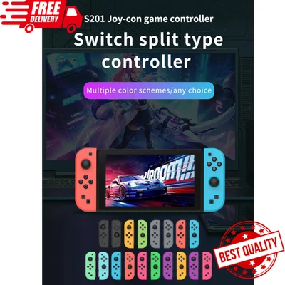 Official Nintendo Switch Joy Con Controllers Blue / Red - Image 1 of 4